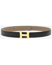 Hermès - Mini Constance Martelee Belt Buckle And Reversible 24 Leather Strap - Lyst