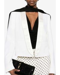 Tom Ford - Single-Breasted Cropped Blazer - Lyst