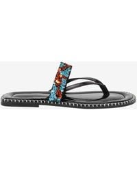 Dries Van Noten - Sequin Embellished Slippers - Lyst