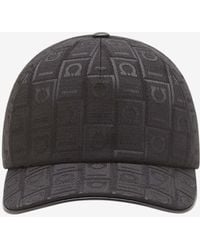 Ferragamo - Gancini-Monogram Baseball Cap - Lyst