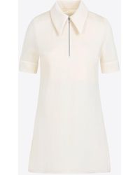 Jil Sander - Short-Sleeved Polo T-Shirt - Lyst