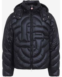 CASABLANCA - Monogram Quilted Puffer Jacket - Lyst