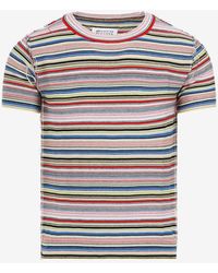 Maison Margiela - Inside Out Striped T-Shirt - Lyst