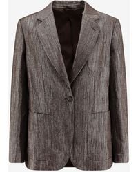 Brunello Cucinelli - Essential Single-Breasted Blazer - Lyst