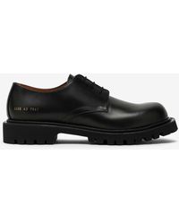Common Projects - Lace-up Leather Derby Shoes - Lyst