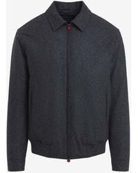 Kiton - Zip-Up Bomber Jacket - Lyst