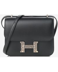 hermes black shoulder bag