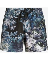 Etro - Floral Print Swim Shorts - Lyst