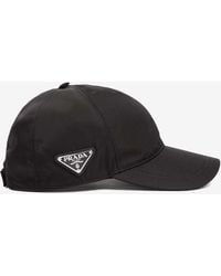 Prada - Logo Baseball Cap - Lyst