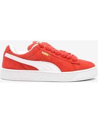 PUMA - Xl For All Time Low-Top Suede Sneakers - Lyst
