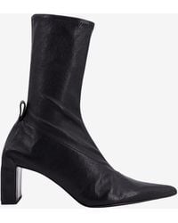 Jil Sander - 65 Leather Mid-Calf Boots - Lyst