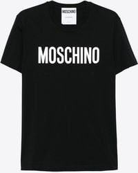 Moschino - Logo Print T-Shirt - Lyst