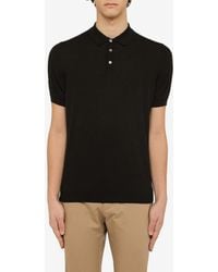 Drumohr - Short-Sleeved Polo T-Shirt - Lyst