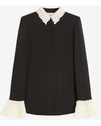 Valentino - Georgette Blouse 38 - Lyst