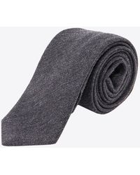 NICKY MILANO - Pointed-Tip Wool Tie - Lyst
