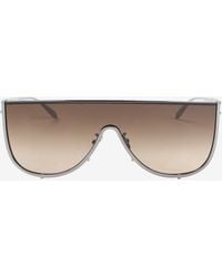 Alaïa - Metal Mask Sunglasses - Lyst
