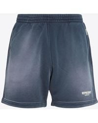 Represent - Owners Club Faded Track Shorts - Lyst