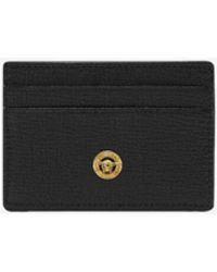 Versace - Medusa Biggie Leather Cardholder - Lyst
