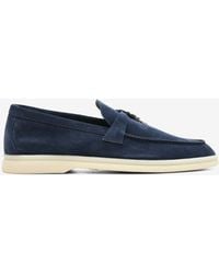 Loro Piana - Summer Charms Walk Suede Loafers - Lyst