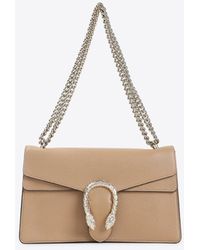 Gucci - Medium Dionysus Leather Shoulder Bag - Lyst