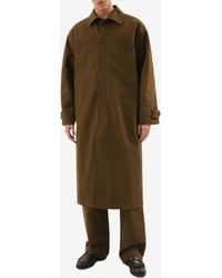 1989 STUDIO - Buttoned Mackintosh Coat - Lyst
