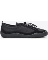 Prada - Speedrock Re-Nylon And Suede Sneakers - Lyst