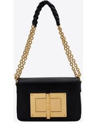 Tom Ford - Medium Natalia Leather Shoulder Bag - Lyst