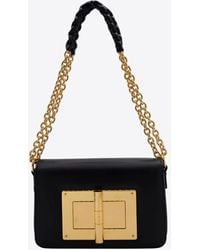 Tom Ford - Medium Natalia Leather Shoulder Bag - Lyst