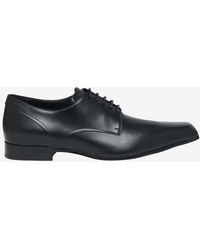 McQueen - Artie Leather Oxford Shoes - Lyst