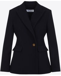 Max Mara - Pagano Double-Breasted Wool Blazer - Lyst