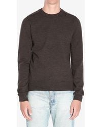 Maison Margiela - Wool Sweater With Elbow Patches - Lyst