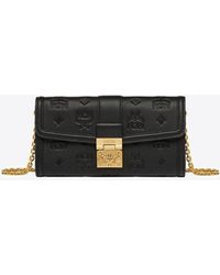 MCM - Large Tracy Chain Clutch Bag - Lyst