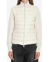 Moncler - Logo Patch Zip-Up Jacket - Lyst