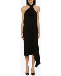 Givenchy - Asymmetrical-Cut Midi Dress - Lyst