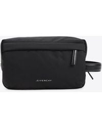 Givenchy - Logo Nylon Toiletry Pouch - Lyst