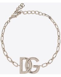 Dolce & Gabbana - Bracelet With Logo - Lyst