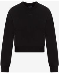 Jacquemus - Logo-Tag Pullover Sweatshirt - Lyst