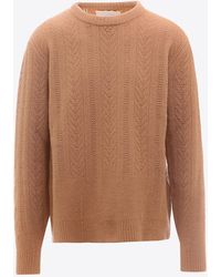 ANYLOVERS - Wool-Blend Knitted Sweater - Lyst