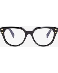 Balmain - Bold Rectangular Glasses - Lyst