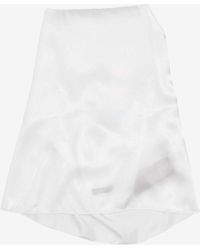 Ann Demeulemeester - Heda Open Back Satin Top - Lyst