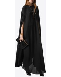 Tom Ford - Asymmetric Silk Crewneck Kaftan - Lyst