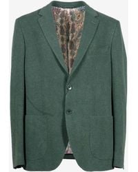 Etro - Roma Single-Breasted Blazer - Lyst