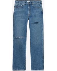 1989 STUDIO - Straight-Leg Distressed Jeans - Lyst