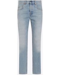 Gucci - Washed Tapered Jeans - Lyst