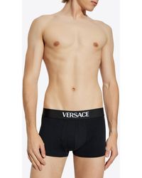 Versace - Logo Band Boxer Shorts - Lyst
