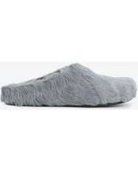 Marni - Fussbett Calf Hair Sabot Mules - Lyst