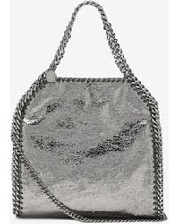Stella McCartney - Mini Falabella Metallic Shoulder Bag - Lyst