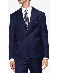 Versace - Medusa Biggie Single-Breasted Blazer - Lyst
