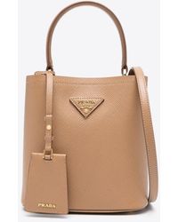 Prada - Small Panier Top Handle Bag - Lyst