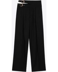 Chloé - Wool Tailored Pants - Lyst